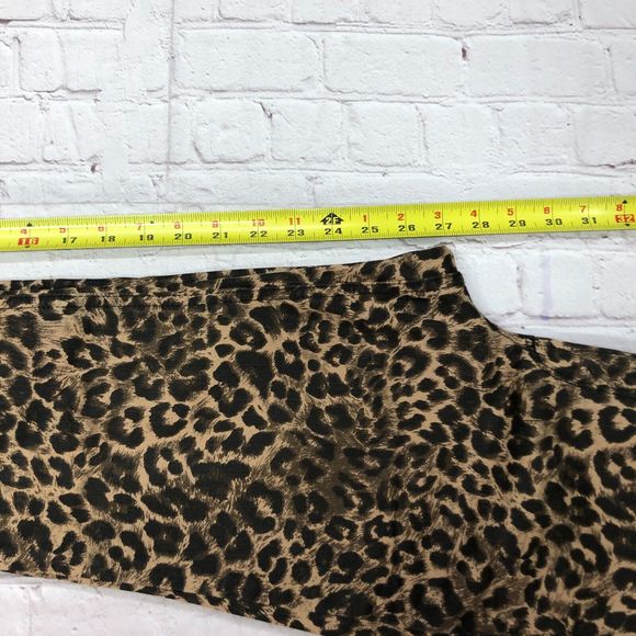NWT Express Women High Rise Ankle Legging Pants Size 0 Animal Prints M103 -5 - Picture 6 of 16